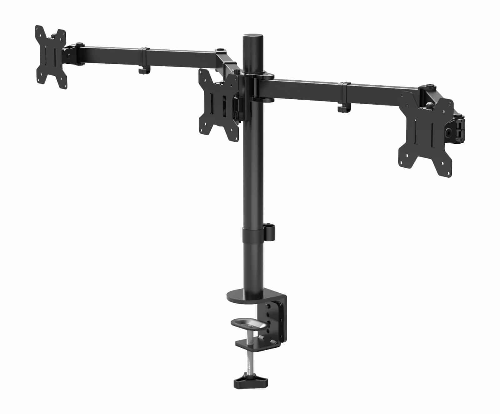 Triple monitor arm